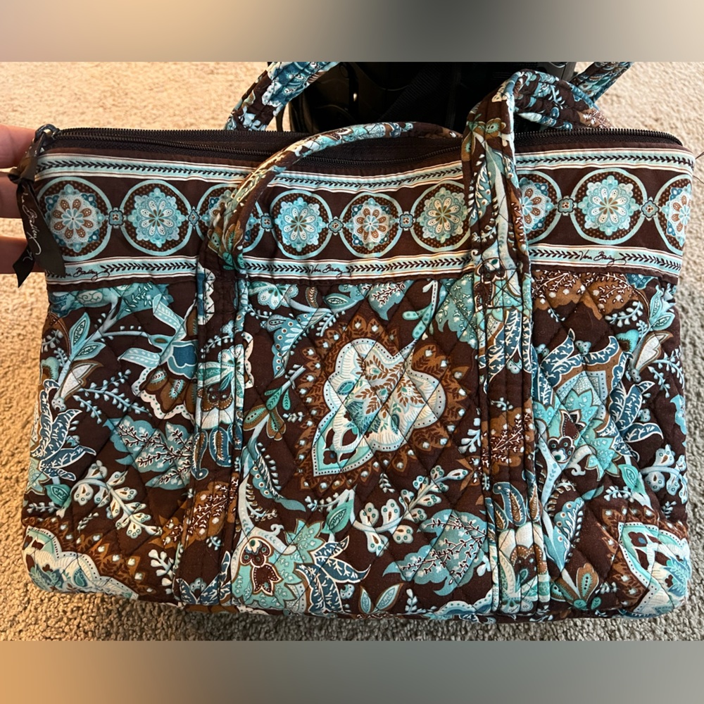 Vera Bradley Java Blue Tote - image 4